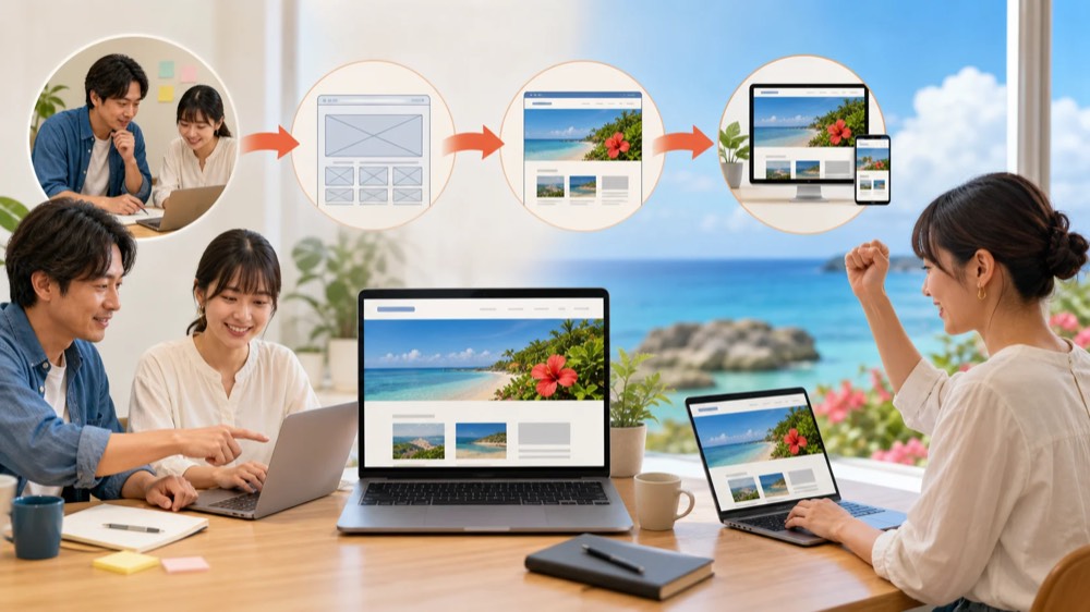 AIを使ったWeb制作は初心者にもできる？企画から公開までの学び方