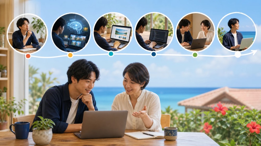 AIスクールでは何を学ぶ？仕事で使える力を7つに分けて解説